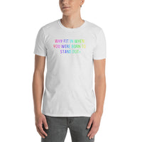 Pride Edition Why Fit IN Short-Sleeve Unisex T-Shirt