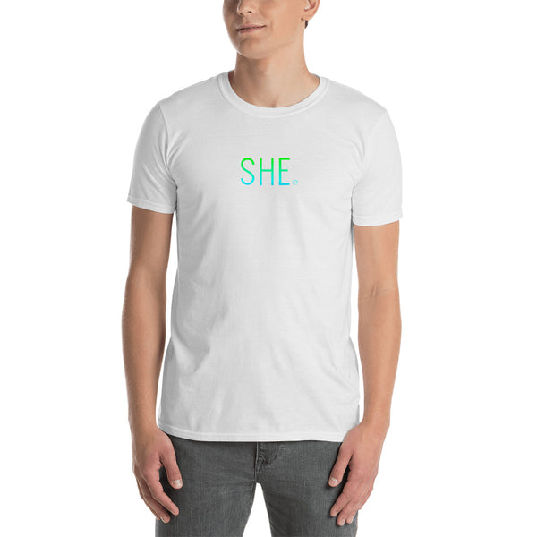 Pride Edition She Short-Sleeve Unisex T-Shirt